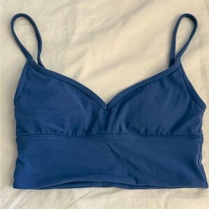 lululemon Align Sweetheart Bra Blue, Sz 2